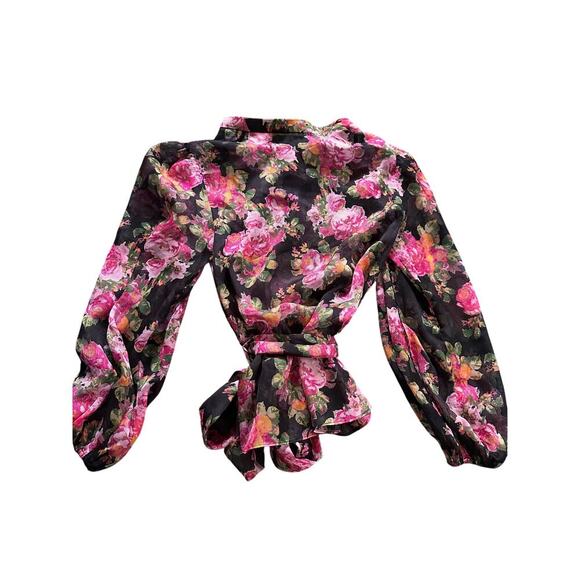 Keepsake Oblivion Floral Blouse Size Small - Picture 7 of 10
